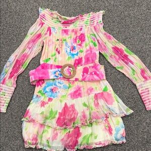 Rococo Sand Multicolor Floral Dress